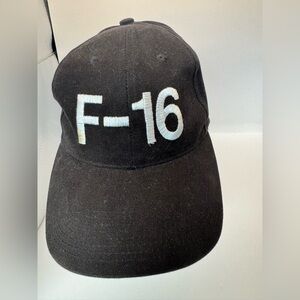 Black White Baseball Cap F-16 Fighting Falcon Flag Embroidered Hats Men/ Women